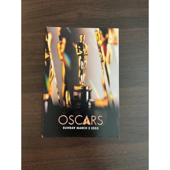 2025 97th Academy Awards OSCARS DIECUT NOTECARD SET NIB + Free Bonus - Picture 5 of 5
